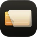 The icon, dark